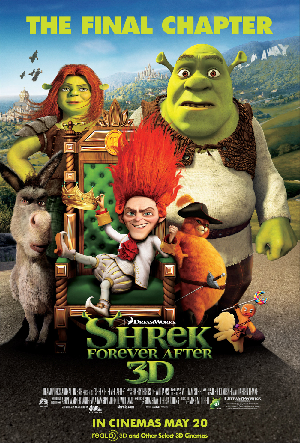 Shrek Forever After movie poster